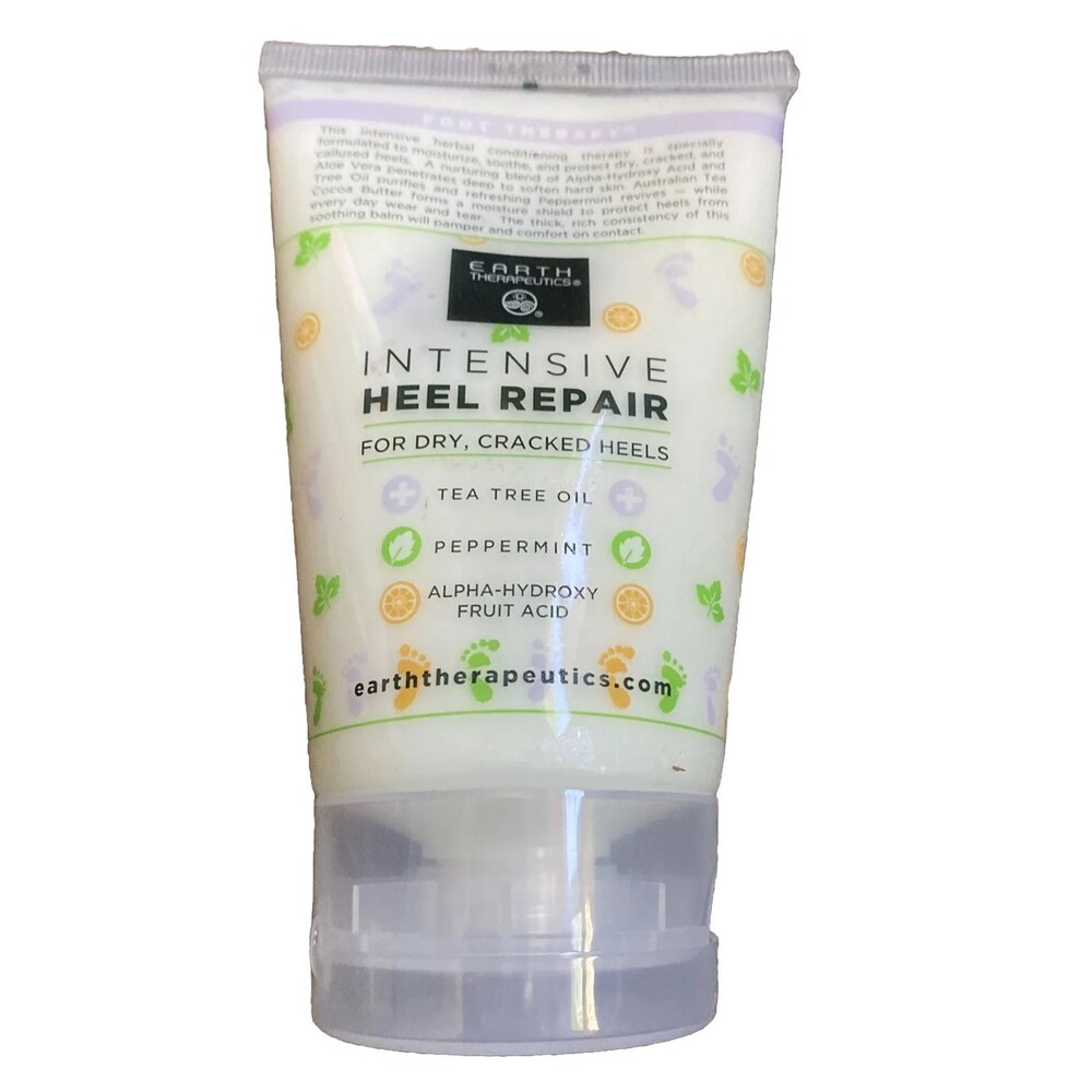 Intestive Heel Repair 5 Oz Earth Therapeutics Dry Cracked Tea Tree Peppermint